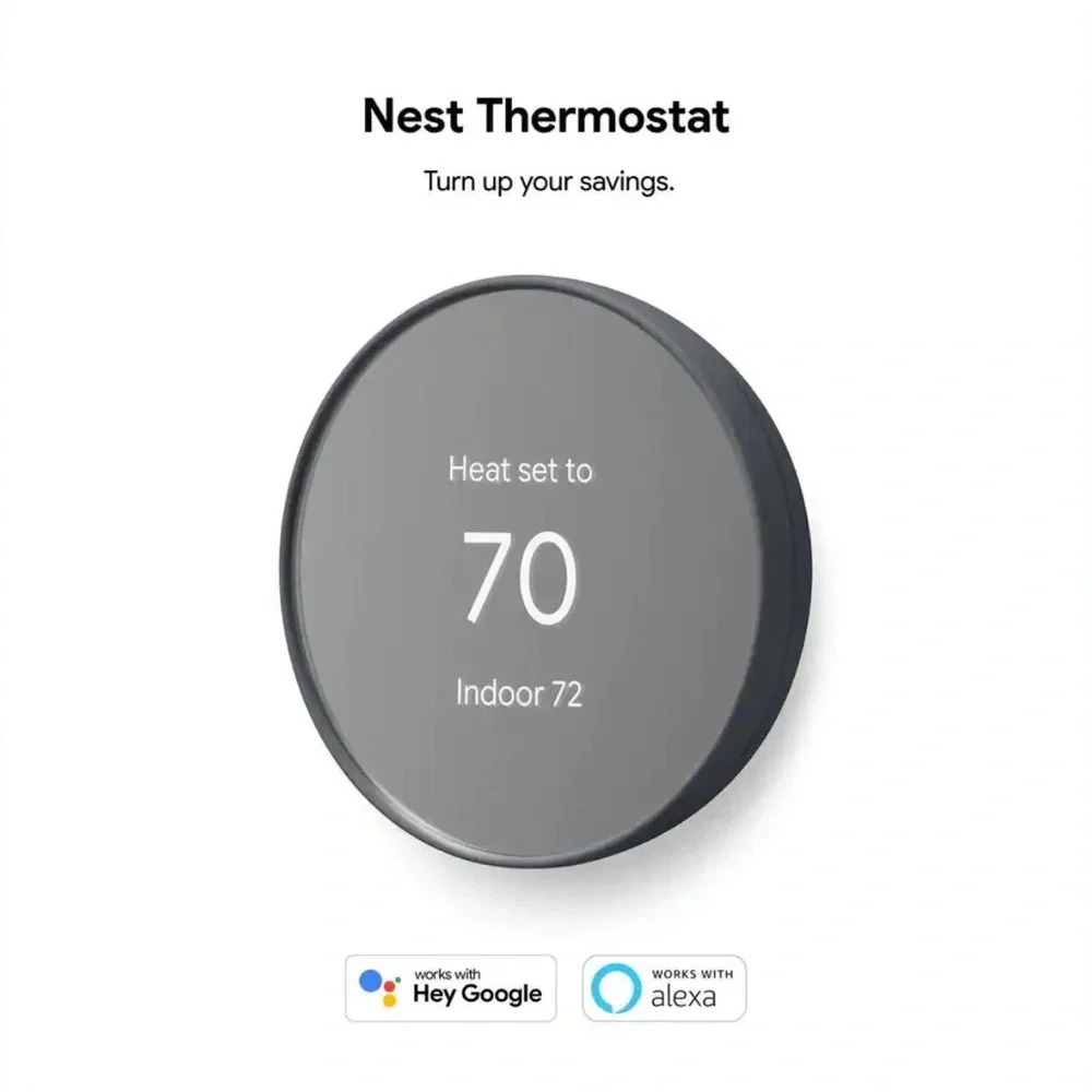 Google Nest Thermostat in Charcoa Brand New Sealed